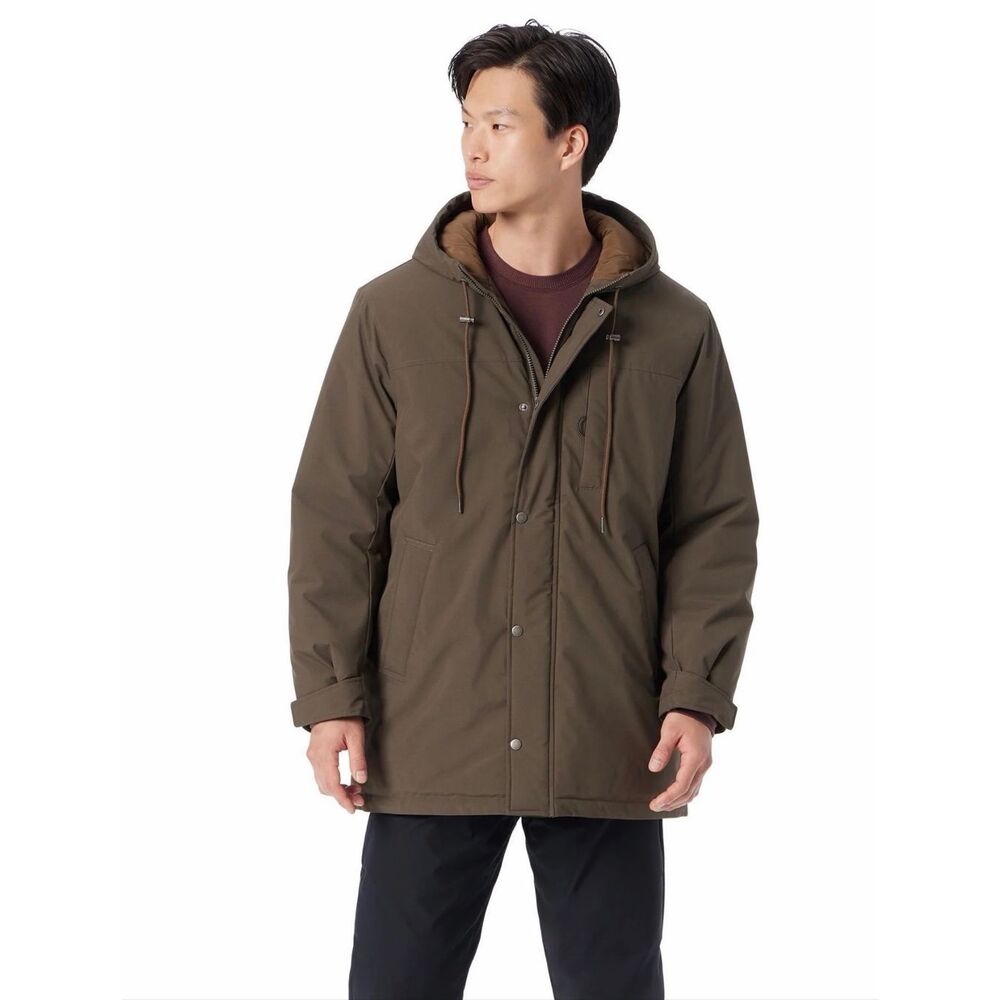Bass & Co Puffer Jacket Army Green Size XL